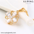 64020 Xuping fashion jewelry gold plated earring and pendant sets